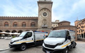 Mantova Ambiente riceve in consegna due eDaily Iveco 